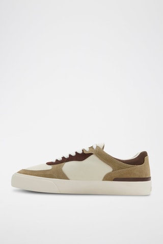 Baskets en cuir - Beige - Element