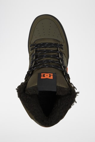 Baskets montantes fourrées en nubuck - Kaki - DC Shoes