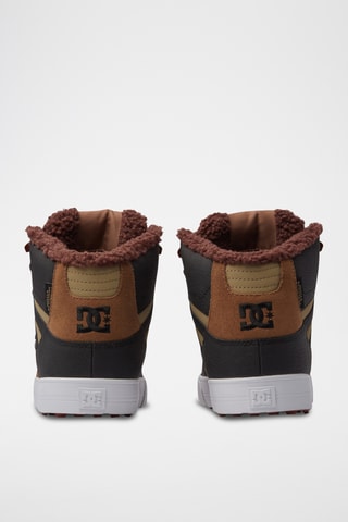 Baskets montantes fourrées en nubuck - Marron - DC Shoes