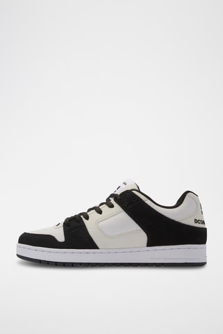 Baskets en nubuck - Blanc et gris - DC Shoes