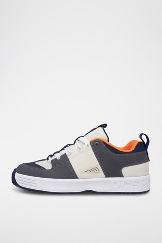 Baskets en cuir - Gris foncé - DC Shoes