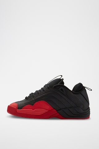 Baskets en cuir - Noir et rouge - DC Shoes