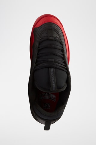 Baskets en cuir - Noir et rouge - DC Shoes