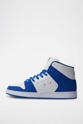 Baskets montantes en cuir - Bleu électrique - DC Shoes