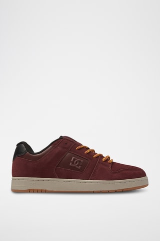 Chaussures de skateboard en nubuck - Marron - DC Shoes