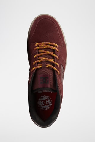 Chaussures de skateboard en nubuck - Marron - DC Shoes