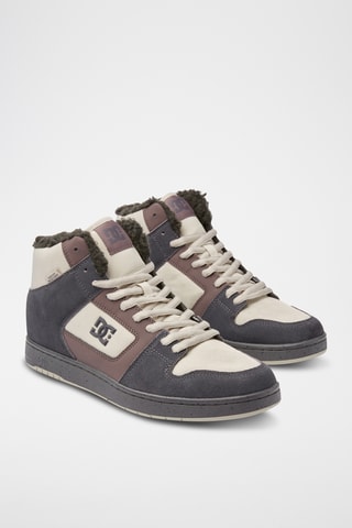 Baskets montantes fourrées en nubuck - Gris - DC Shoes