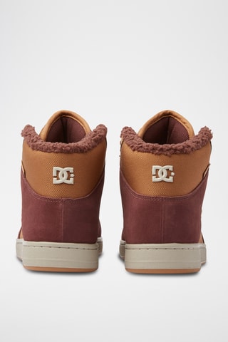 Baskets montantes fourrées en nubuck - Marron foncé - DC Shoes