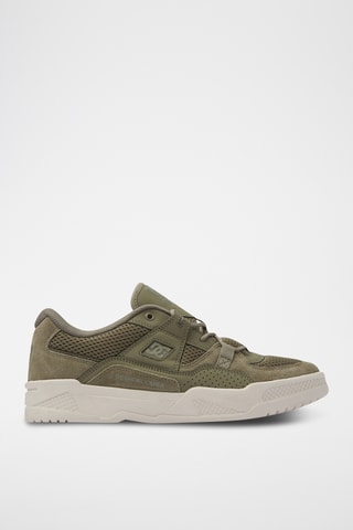 Baskets en nubuck - Vert olive - DC Shoes