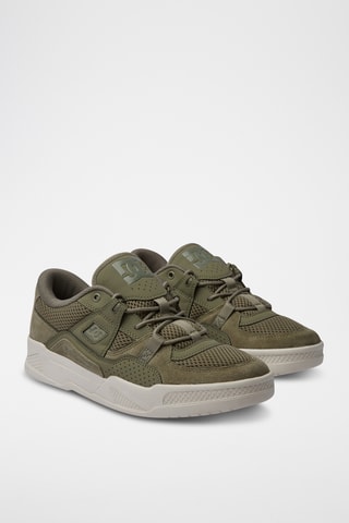 Baskets en nubuck - Vert olive - DC Shoes