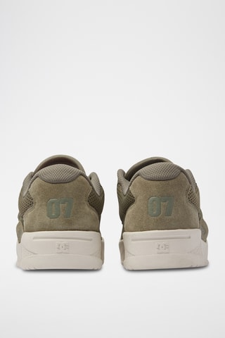 Baskets en nubuck - Vert olive - DC Shoes