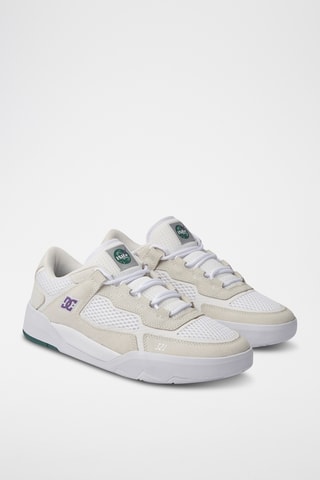 Chaussures de skateboard en nubuck - Blanc - DC Shoes