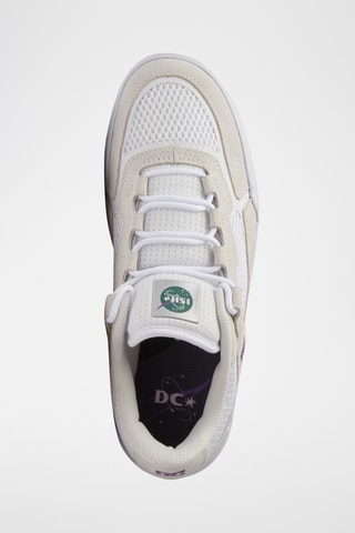 Chaussures de skateboard en nubuck - Blanc - DC Shoes