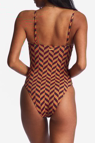 Maillot 1 pièce - Rouge brique - Billabong