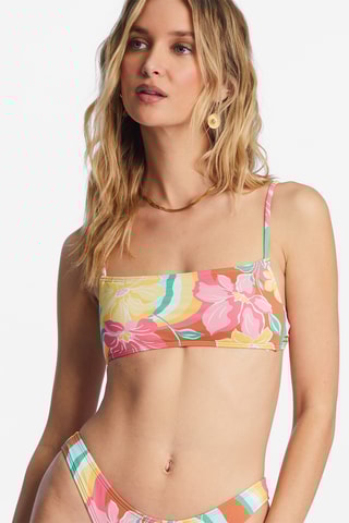 Haut de maillot coques - Jaune - Billabong