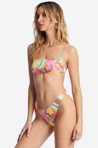 Haut de maillot coques - Jaune - Billabong