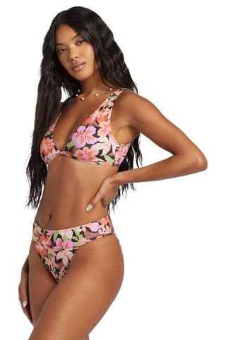 Haut de maillot push-up - Noir et vert clair - Billabong