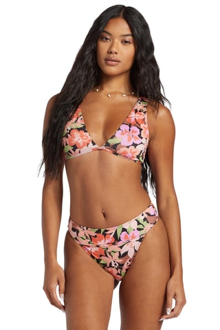 Haut de maillot push-up - Noir et vert clair - Billabong