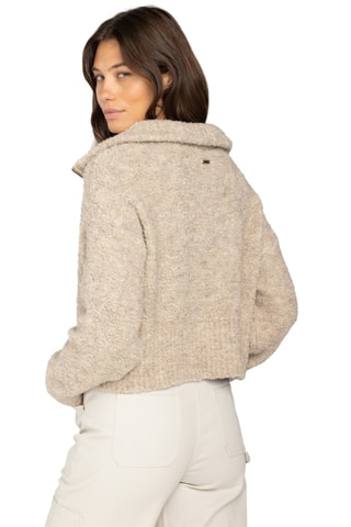 Pull court - Beige chiné - Billabong