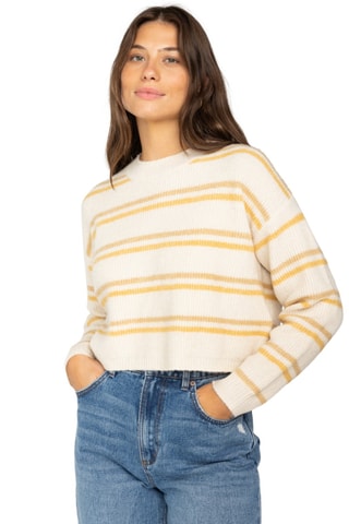 Pull court - Blanc et jaune - Billabong