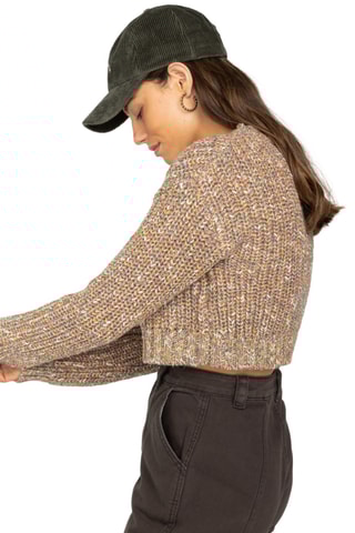 Pull court - Marron chiné - Billabong