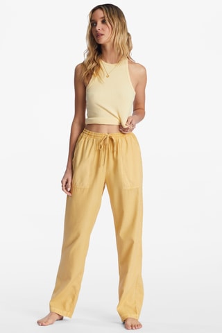 Pantalon de plage taille haute - Jaune - Billabong