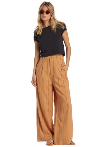 Pantalon flare taille haute - Beige - Billabong