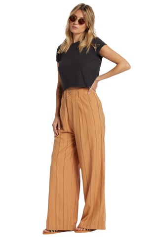 Pantalon flare taille haute - Beige - Billabong