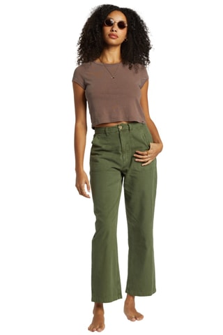 Pantalon taille haute - Vert - Billabong