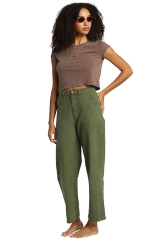 Pantalon taille haute - Vert - Billabong