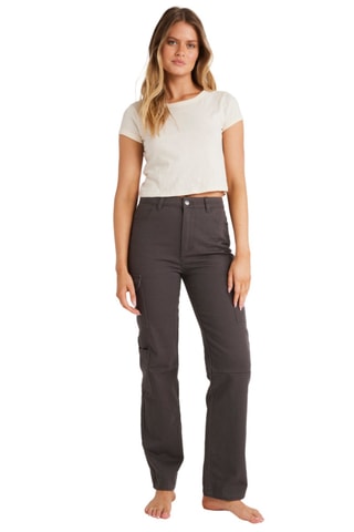 Pantalon taille haute - Noir - Billabong