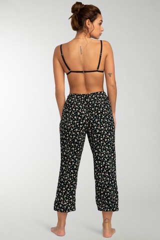 Pantalon regular 7/8 taille haute - Noir - Billabong