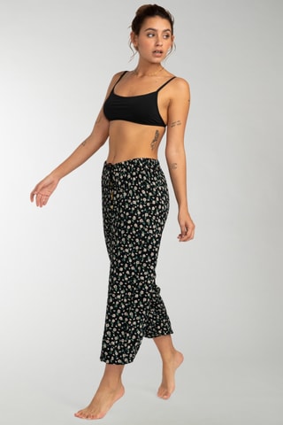 Pantalon regular 7/8 taille haute - Noir - Billabong