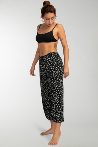 Pantalon regular 7/8 taille haute - Noir - Billabong