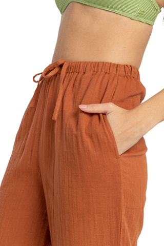 Pantalon évasé taille haute - Marron - Billabong