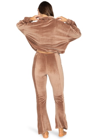 Pantalon slim en velours taille haute - Marron - Billabong