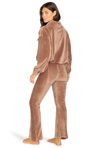 Pantalon slim en velours taille haute - Marron - Billabong