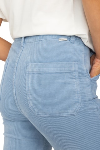 Pantalon slim en velours taille haute - Ciel - Billabong