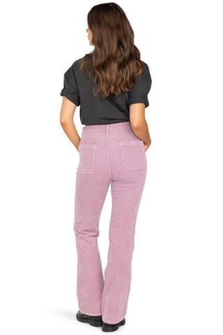 Pantalon slim en velours taille haute - Mauve - Billabong