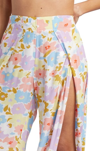 Pantalon de plage taille haute - Blanc et violet - Billabong