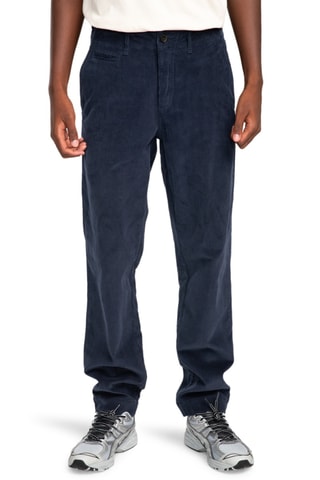 Chino en velours - Bleu nuit - Element