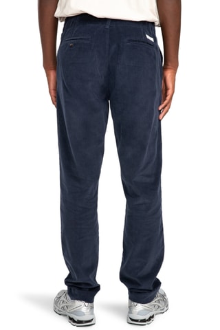 Chino en velours - Bleu nuit - Element