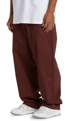Chino baggy - Rouge - DC Shoes