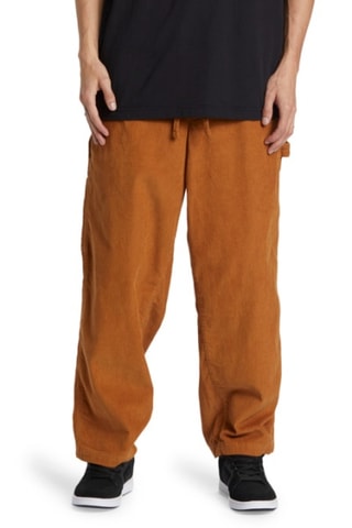 Pantalon baggy en velours - Marron - DC Shoes