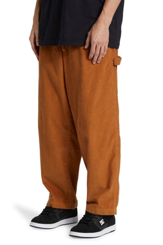 Pantalon baggy en velours - Marron - DC Shoes