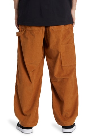 Pantalon baggy en velours - Marron - DC Shoes