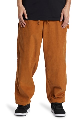 Pantalon baggy en velours - Marron - DC Shoes