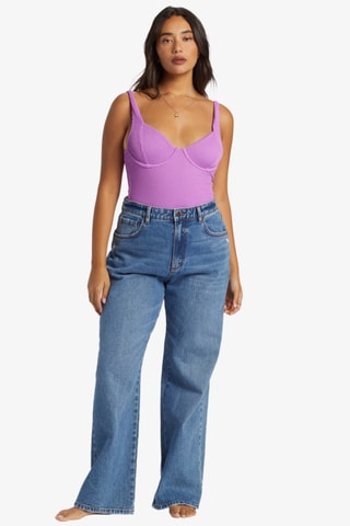 Jean taille haute - Bleu - Billabong