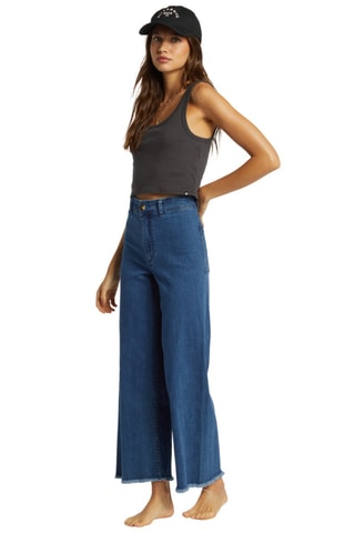 Jean slim taille haute - Bleu - Billabong