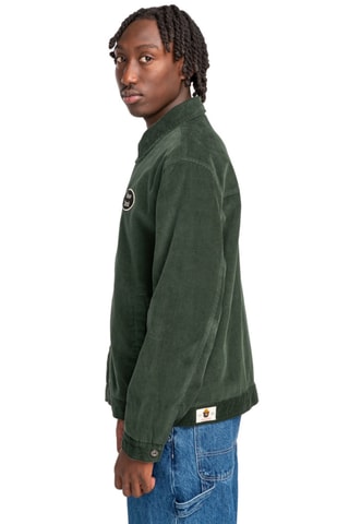 Veste en velours - Vert foncé - Element